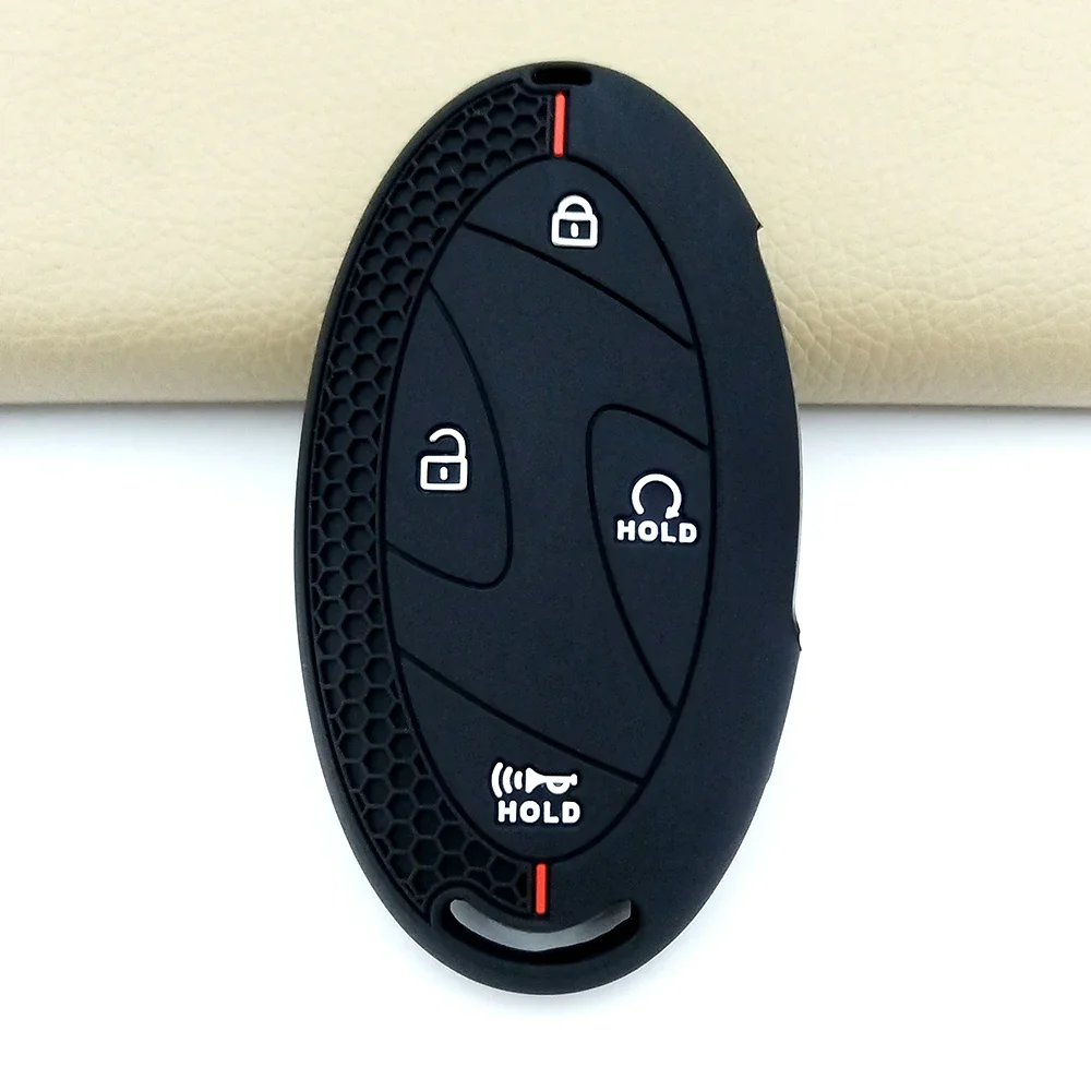For Hyundai Kona Ioniq Santa Fe MX5 Tucson 2025 StubHub 2024 New Silicone Car Remote Key Case Cap Cover Shell Fob Holder Bag - Image 6