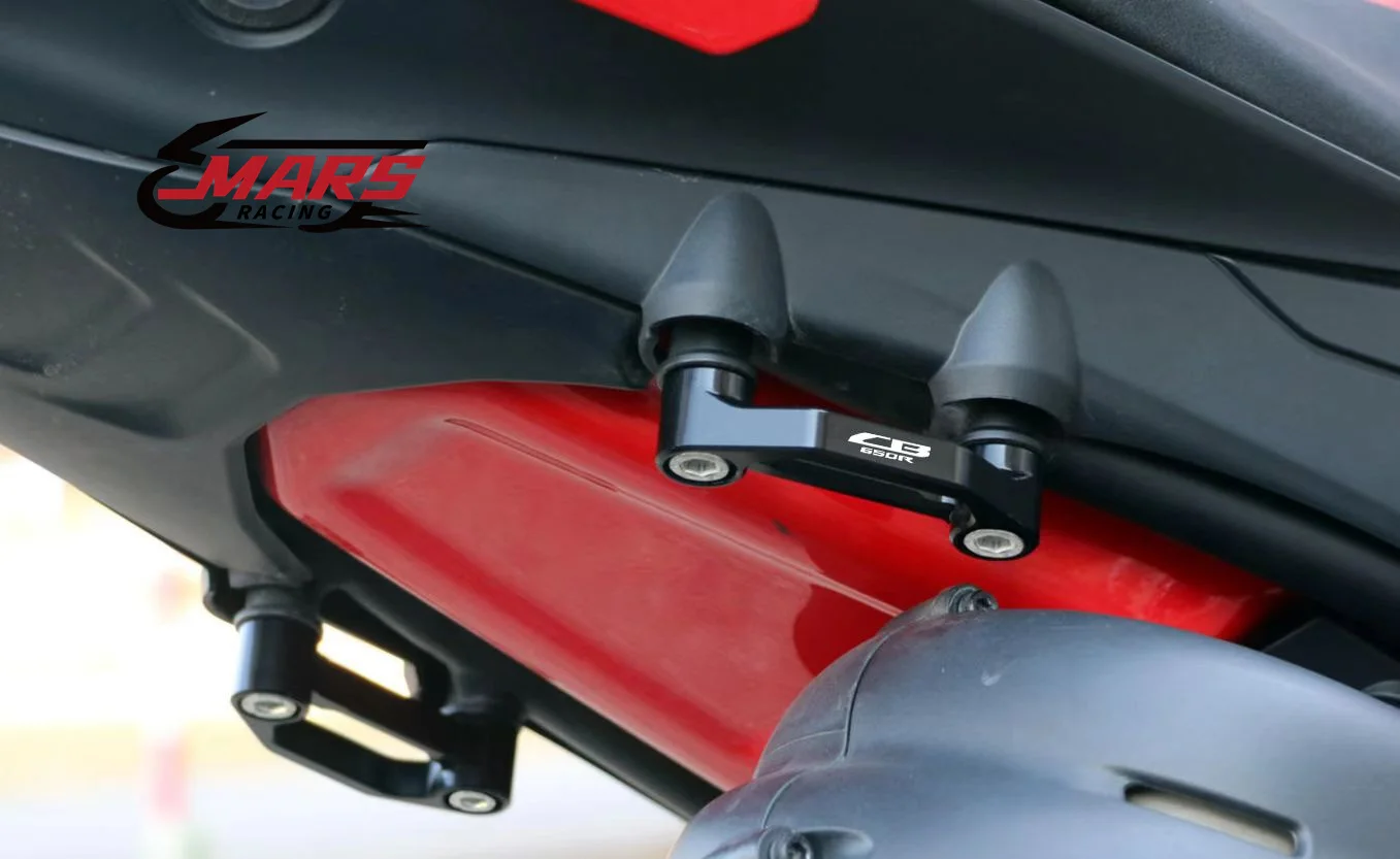 

For HONDA new CB650R CBR650R 2019 2020 2021 2022 Motorcycle Modified Rear Footrest Pedal Remove Decorative Cover Accessories