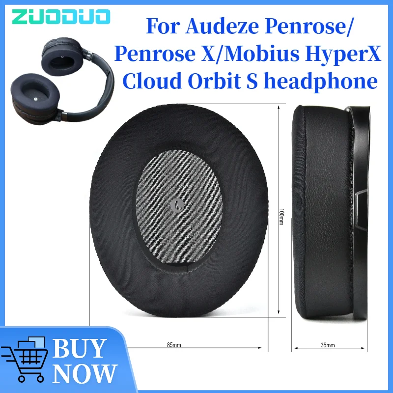 

ZUODUO Sport Cooling-Gel Replacement Ear Pads for HyperX Cloud Orbit S Headphones Ear Cushions, Headset Ear Cover Earpads