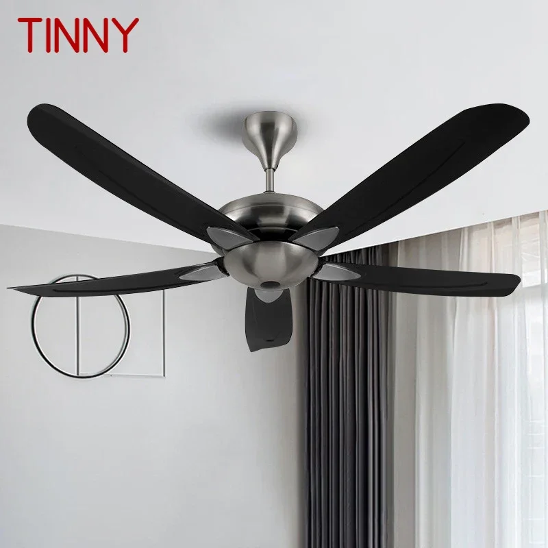 TINNY Nordic Without lights Ceiling Fan Modern Minima lism Living Room Bedroom Study Cafe Hotel