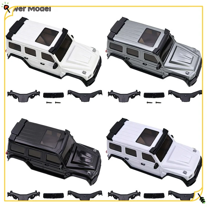 

N Cifang Model 1 30 Axial Scx30 Plastic Rc Car Body Shell With Spare Tire Bracket Rc Crawler Upgrade Diy Accessories