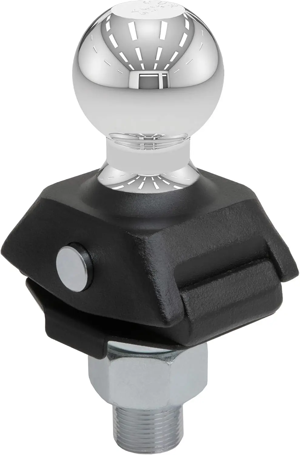 

40047 RockerBall Cushion Hitch Trailer Ball 7,500 lbs, 2-Inch Diameter, 1-Inch Shank