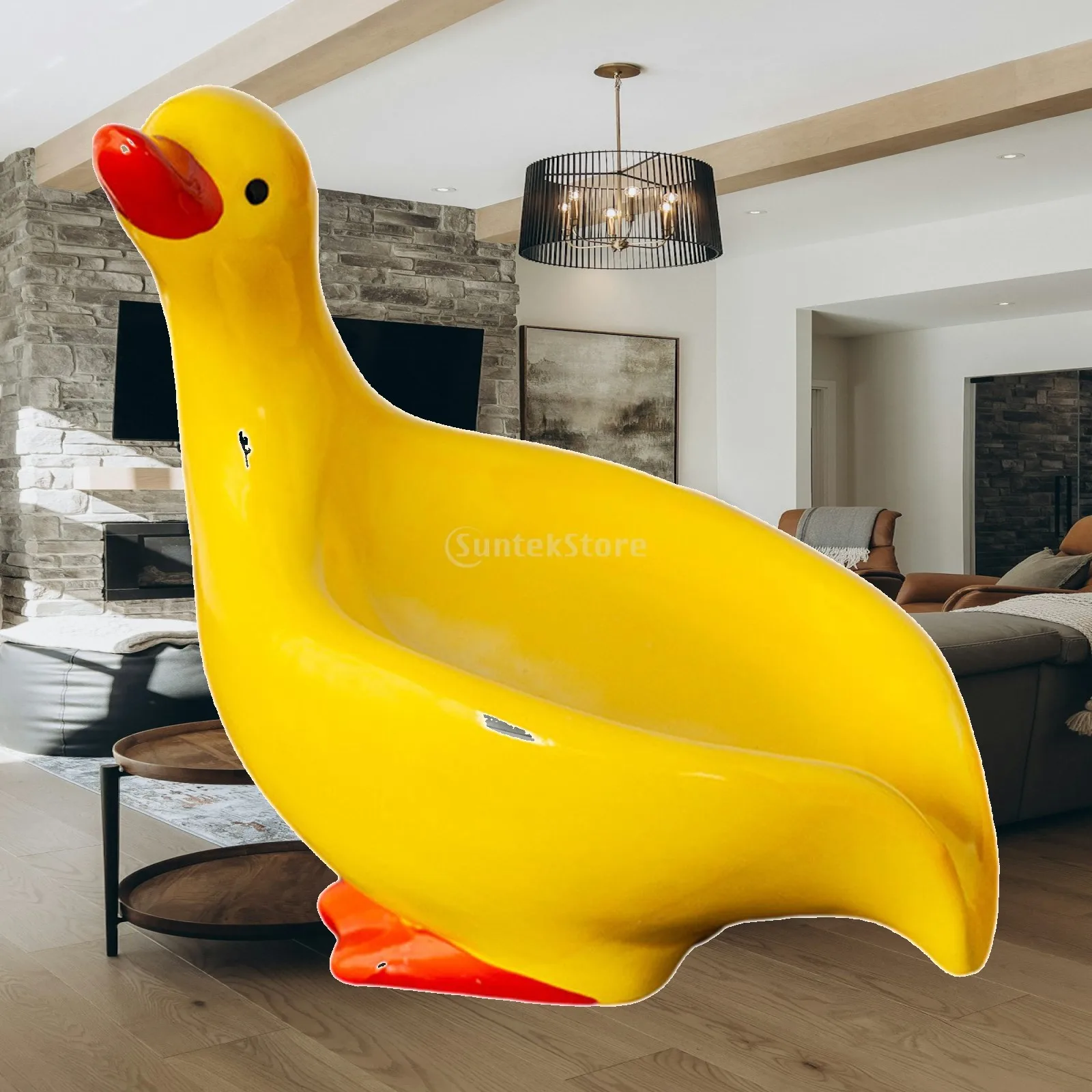 Ceramic Soap Dish Keeps Soap Dry Vivid Duck Shaped Drainage Tray Soap Holder for Shower Bathroom Kitchen Countertop Decorative