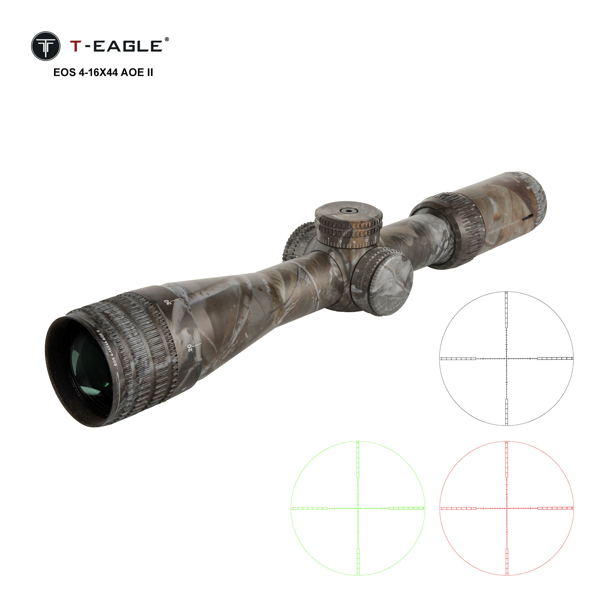 

T-Eagle EOS 4-16X44 AOE Tactical Camouflage Rifle Scope Airsoft Riflescope Sport Hunting Optics Shooting Airgun Sight