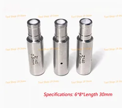 CNC EDM Drill Ceramic Electrode White Puncher Machine Guide 0.15-3.0mm Silver Punching Guide 30mm Length Metalworking Tool