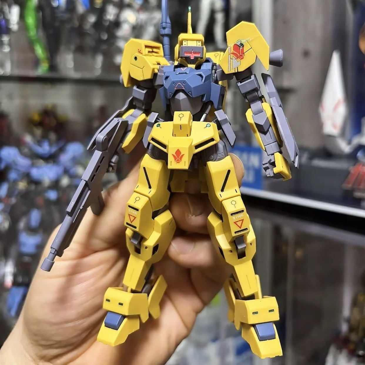 نموذج تجميع كهربائي معدل من تري-ليون، لعبة فتى بلا أب والأم من الحديد، نموذج HG44 ميكا ميتاوريت، طقم نموذج غاندام للمحاكاة