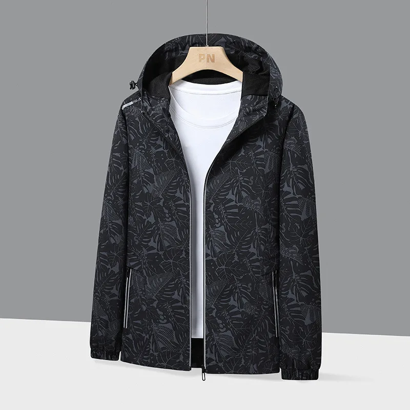 

Spring Autumn Men's Women's Windproof Waterproof Camouflage Breathable Single-layer Outdoor Sports Running Mountaineering Jacket