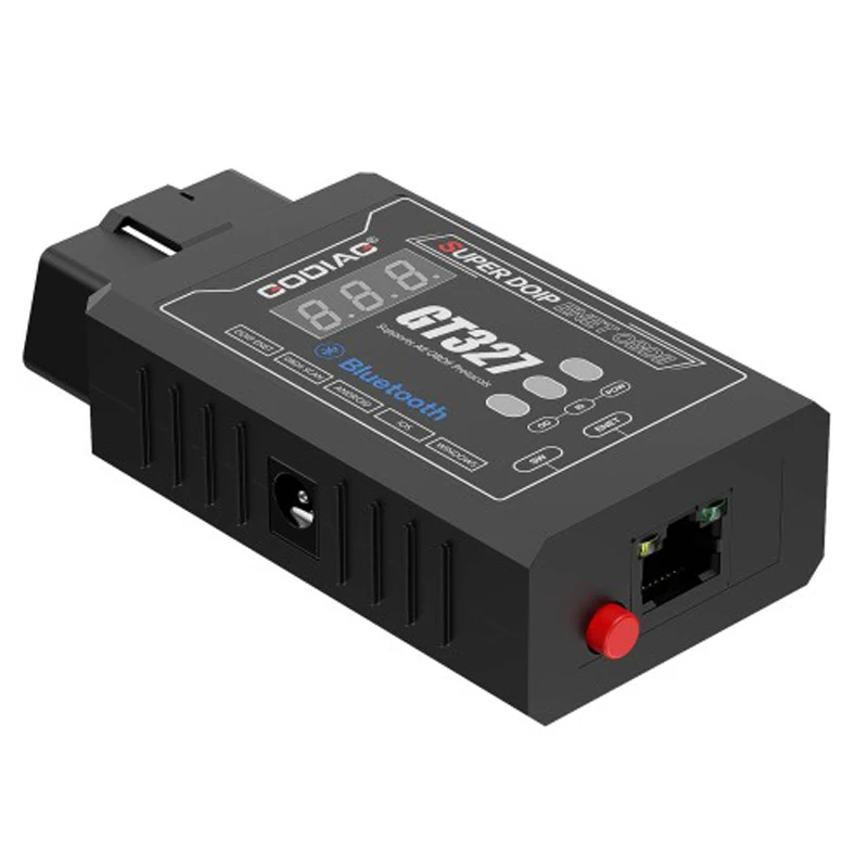 Сканер GODIAG GT327 DOIP ENET ELM327 v1.5 elm 327 Bluetooth 4,0 OBDII obd2 с индикатором напряжения для iOS/Android/Windows