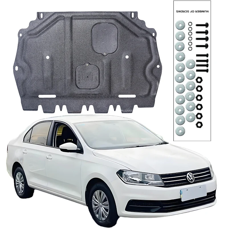 

Higher Quality Alloy Under Engine Guard Mudguard Board Splash Shield Mud Fender Plate Panel For VW Santana 2013-2021 1.5L 1.6L