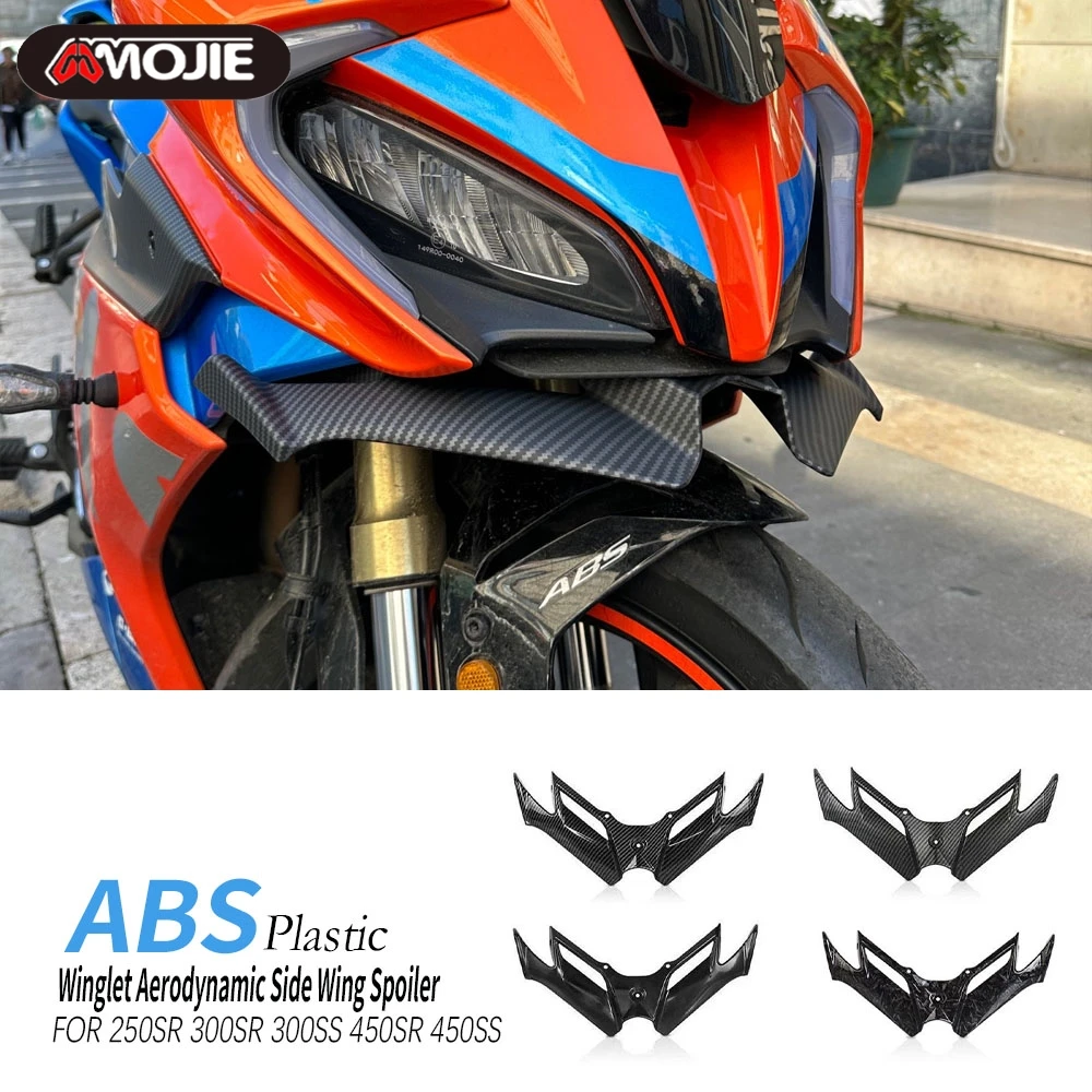 

Winglet Aerodynamic Wing Spoiler For CFMOTO CF MOTO 300 SR 300 300SR SR300 2021 2022 2023 2024 2025 Motorcycle Accessories