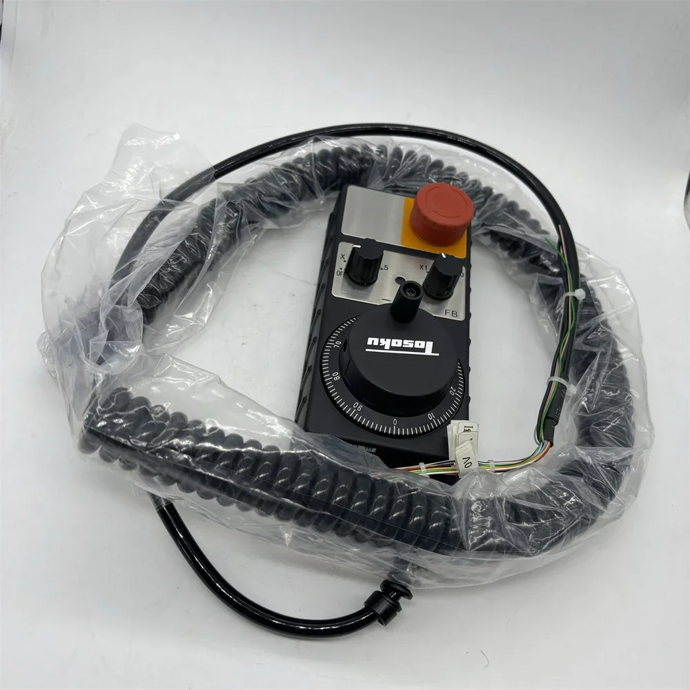 handwheel 100PPR axis selector MR8C Grav code switch /5 axis OFF XYZ45 / wire 3 meters / mounted emergency switch