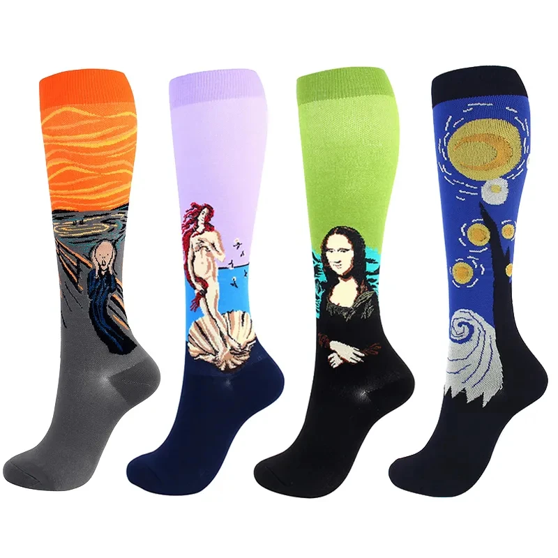 

Compression Socks For Men Women 20-30mmHg Medical Care To Prevent Varicose Edema Pregnancy Running Basketball Golf Sports Socks