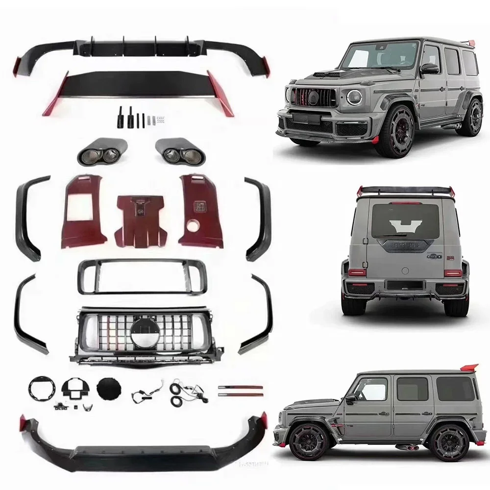 

Body Kits For Mercedes-Benz G-Class G Wagon G500 G550 W463 2000-2018 Change to W464 for 2019+ For Brabu Part Accessories