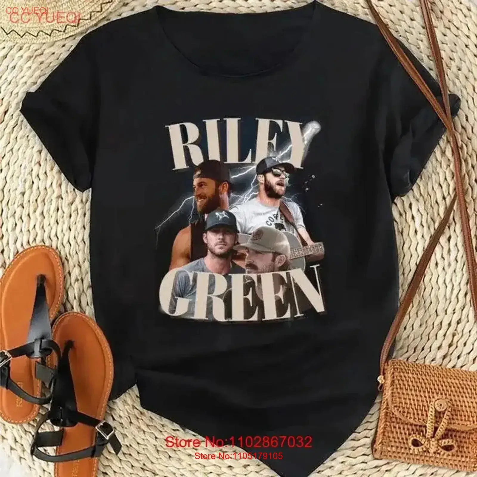 Riley Green 2025 Tour T Shirt High Quality Print All Size S 4XL vintage Washed Versatile Breathable graphic vintage Washed