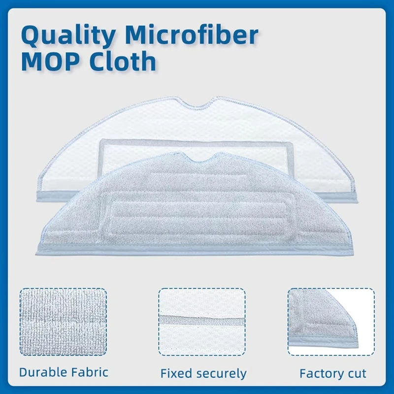 ABUD-สําหรับ Roborock S7 S70 S7max T7S Plus หุ่นยนต์สูญญากาศอุปกรณ์เสริมหลักแปรงด้านข้าง HEPA FILTER Mop Pad อะไหล่