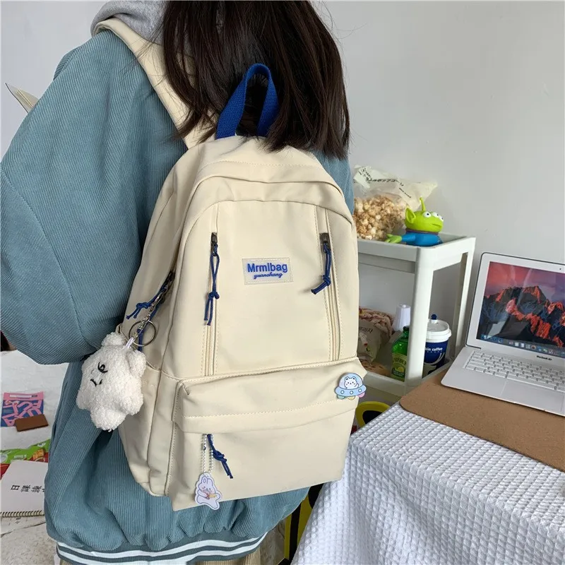 

New Women Backpack Teenage Girls Laptop Rucksack Student Shoulder School Bag Korean Style Schoolbag 2023 Boys Bagpacks Mochilas