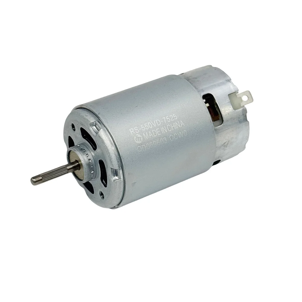 

MABUCHI RS-550VD-7525 Двигатель постоянного тока 10,8 В 12 В 14,4 В 20000 об/мин Высокоскоростной вал с накаткой для электрического инструмента, дрели, отвертки