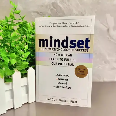 Mindset 성공의 새로운 심리학 Carol S. Dweck의 영어 책 외국 문학 영감을 주는 책