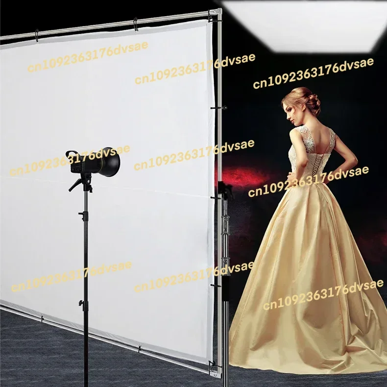 جديد 2x2.1 متر المحمولة فراشة الناشر عاكس الإطار ضوء تعديل لوحة الشمس سكريم للإعلان عن تلفزيون الأفلام #3