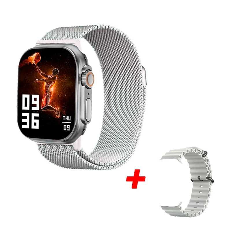 2025 T900 Ultra 2 Smart Watch Men 49mm Series 8 2.3 "AMOLED Screen NFC Compass Waterproof For Apple Watch IWO Ultra 8 Smartwatch