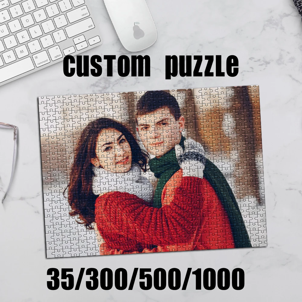 شخصية مخصصة صور لغز تخصيص صورة عشاق DIY لعبة الديكور تحصيل هدية هدية عيد الميلاد