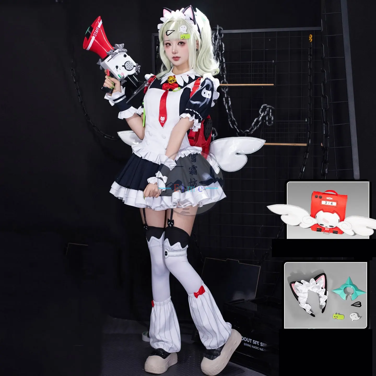 

Sunna Cosplay Costume Game Zenless Zone Zero cosplay maid dress Women Sexy Party Suit Halloween Carnival Uniforms Custom Made