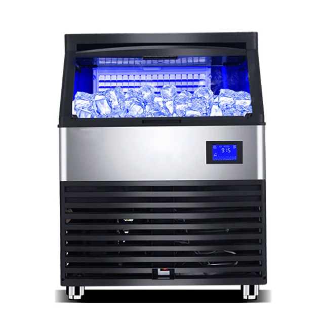 Commercial restaurants ice maker machine industrial 120kg big ice maker machine