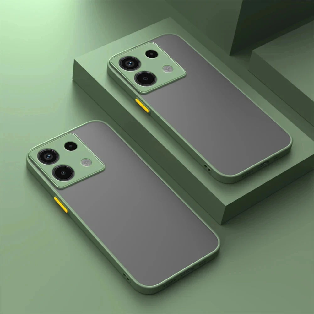 Weiche Rüstung Matte Fall Für Xiaomi Redmi Hinweis 13 14 Pro Plus Redmi Hinweis 11 12 12S 11S 10 10S Pro Silikon Weiche Bumper Abdeckung – Detail 9