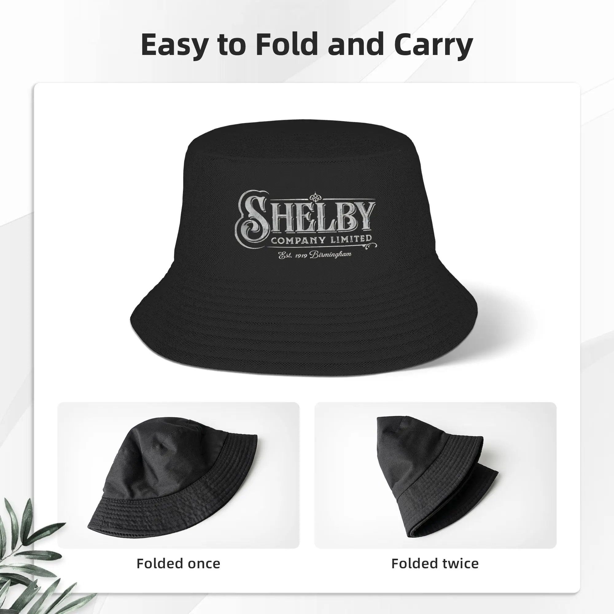Lovely Tommy Shelby Peakys Blinders Bucket Hat For Girl Lightweight  Bob Hat Cap Travel Headwear - view 3