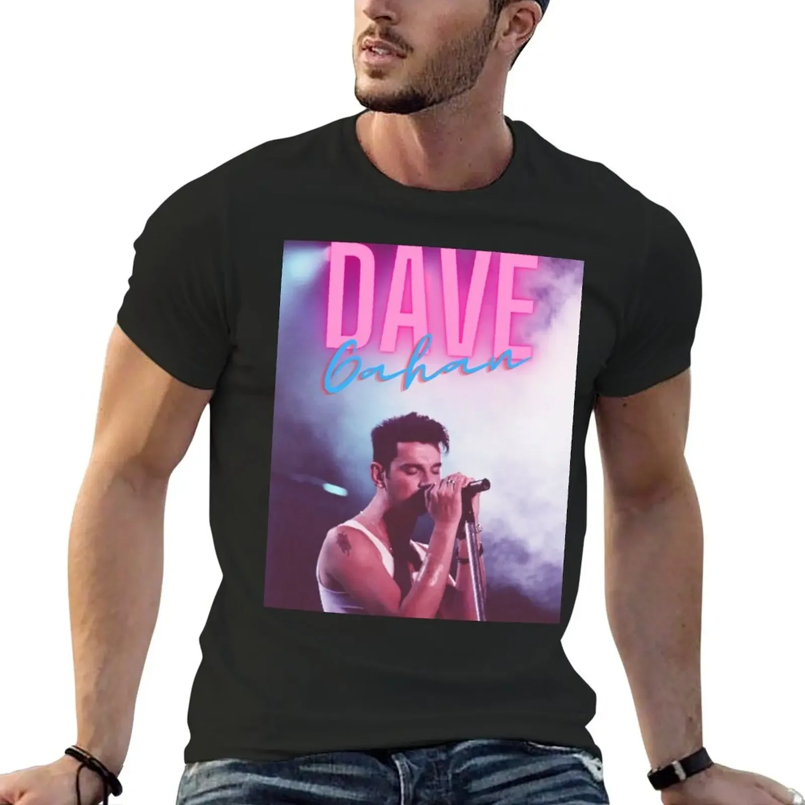 Dave Gahan on Stage T-Shirt custom t shirt tops graphic shirts mens graphic t-shirts pack