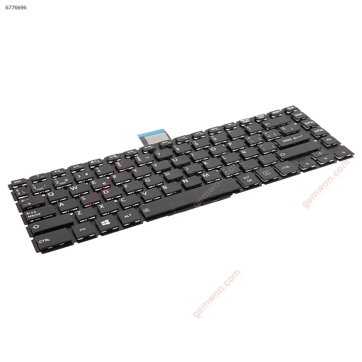 SP Laptop Keyboard for Toshiba L40-B Black with Small Enter