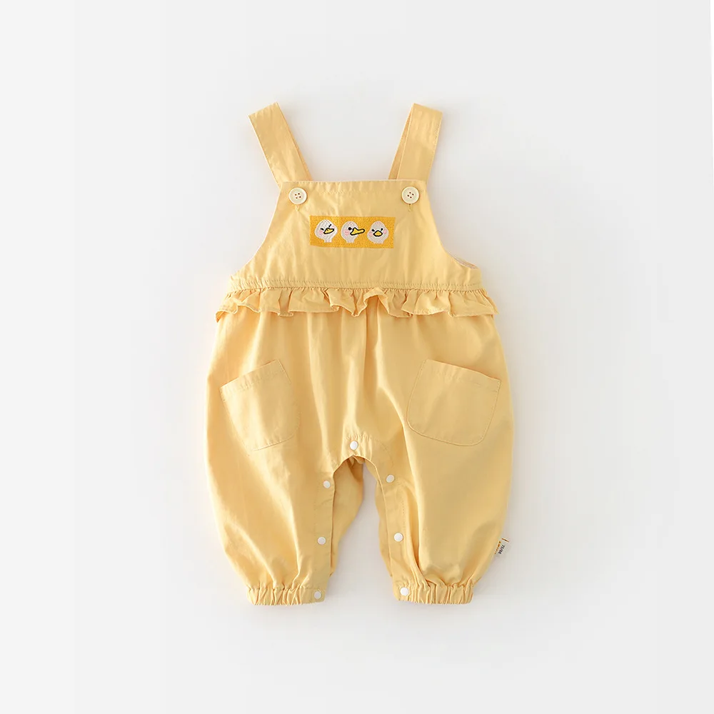 Spring Autumn Baby Clothes Boys Girls Rer Pants Outfit Infant Toddler Size Medium Children Silk Long Sve Round Ne Top Romper