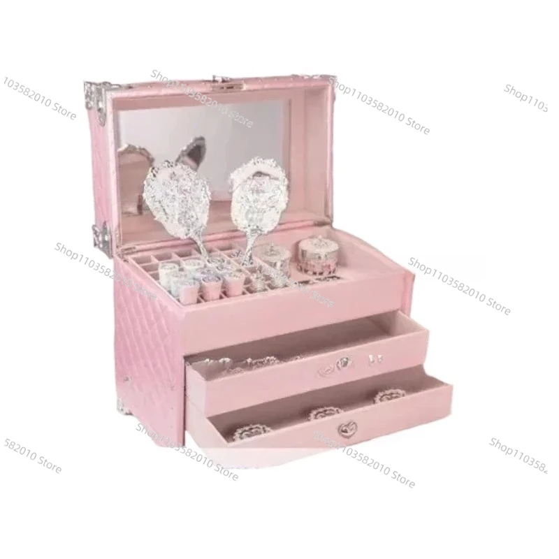 applicable-to-swan-ballet-series-peripheral-pillow-bag-bucket-perfume-hand-mirror-storage-box