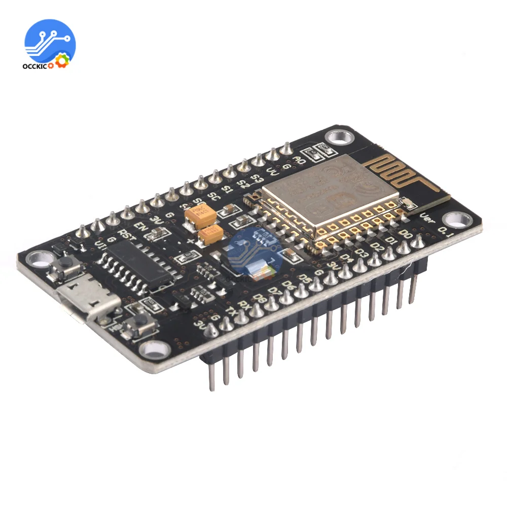 Esp8266 ch340g ch340 g nodemcu v3 módulo wi fi sem fio micro conector usb placa de desenvolvimento baseado em ESP-12E