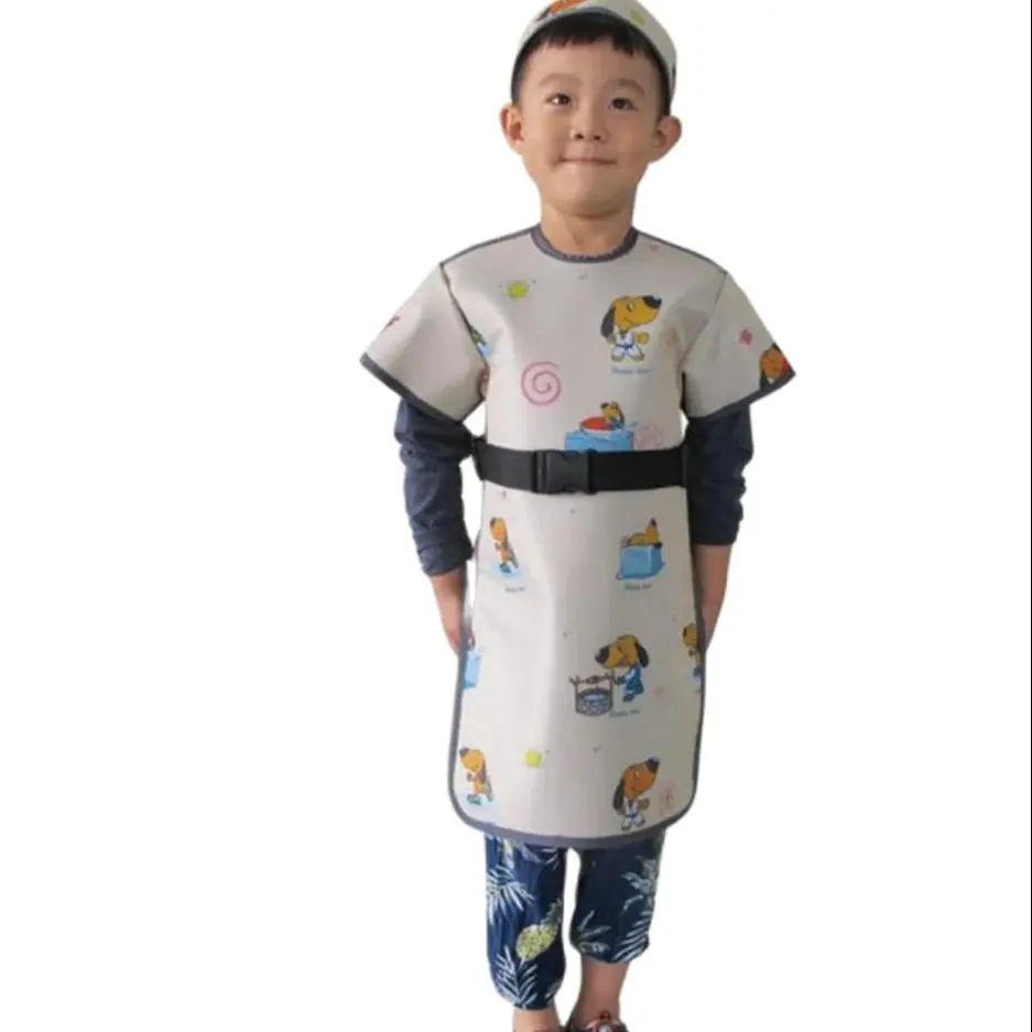 New Arrival Dental PA03-1 Children's Reversible Half-Sleeved X-Ray Medical Radiation Protection Skirt 0.5mmpb