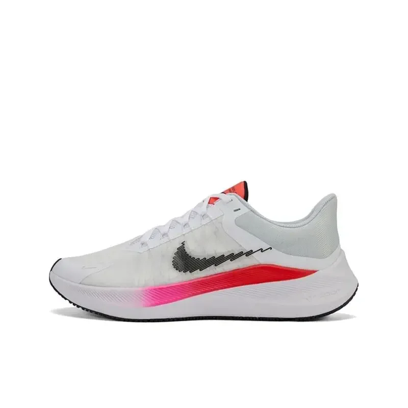 

Nike Zoom Winflo 8 Men's Women's Design Air Cushion Cushioned Anti-slip Wear Breathable Running Shoe Green Purple White Unisex