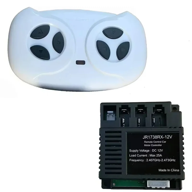 【SLEEK DESIGN】JR Remote Control Receiver JR1738RX-12V For Kids' Electric Vehicles Children' S Cars
