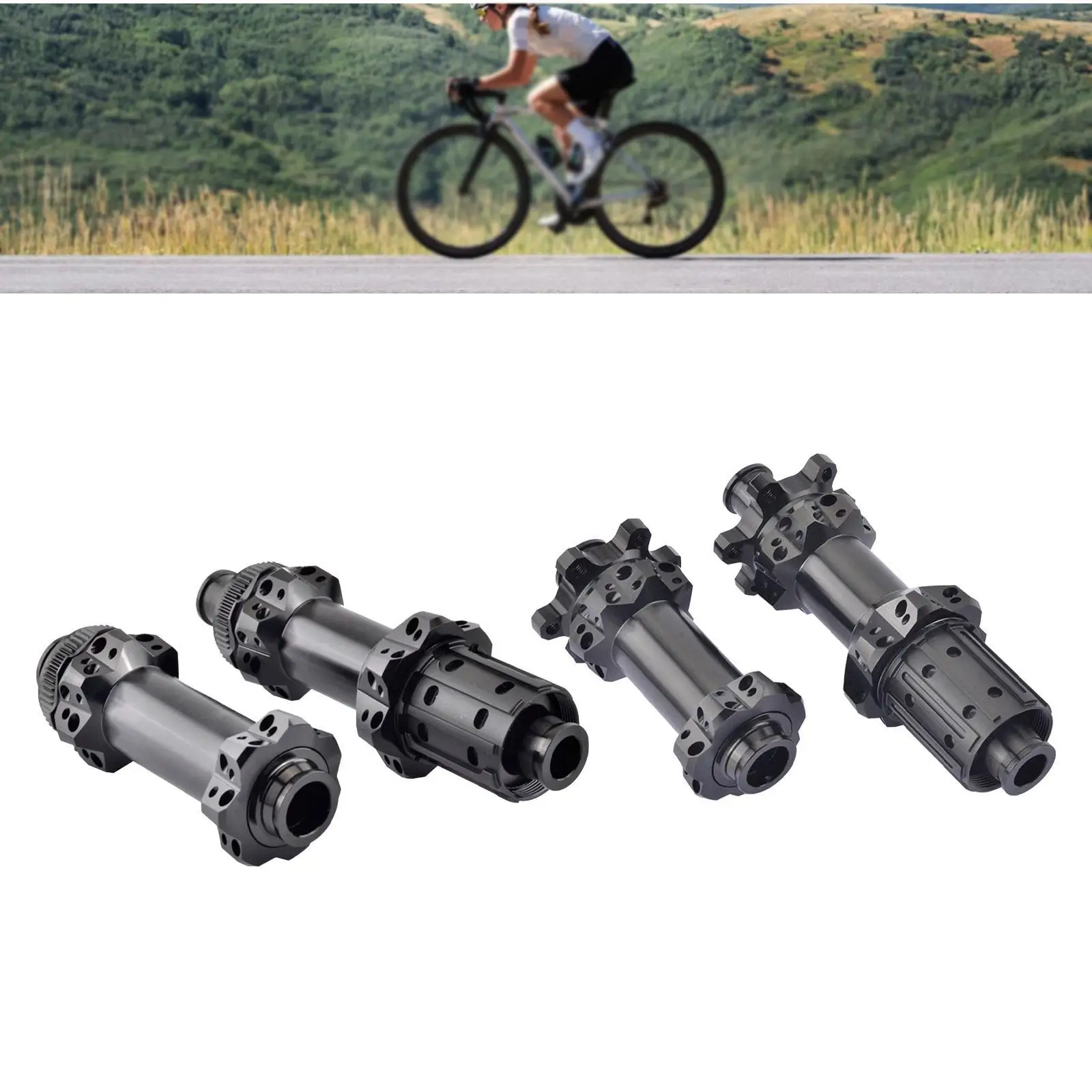 

1 Pair Bicycle Hub Hg Freehub Replace Repair Alloy Lightweight Ratchet 36T Bike