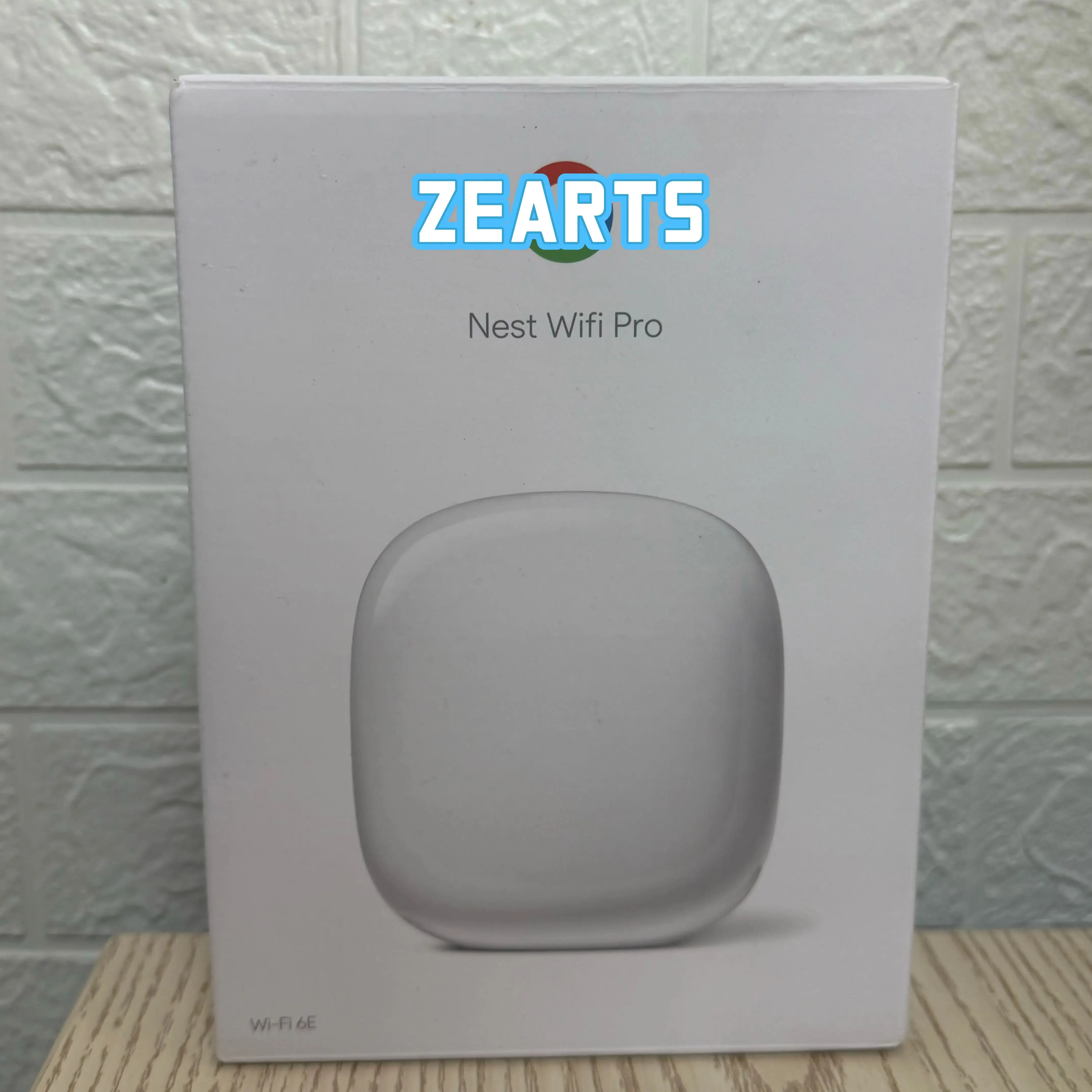 

Nest WiFi Pro - 6E - Reliable Home Wi-Fi System with Fast Speed and Whole Home Coverage - Mesh Router（used 95%new）