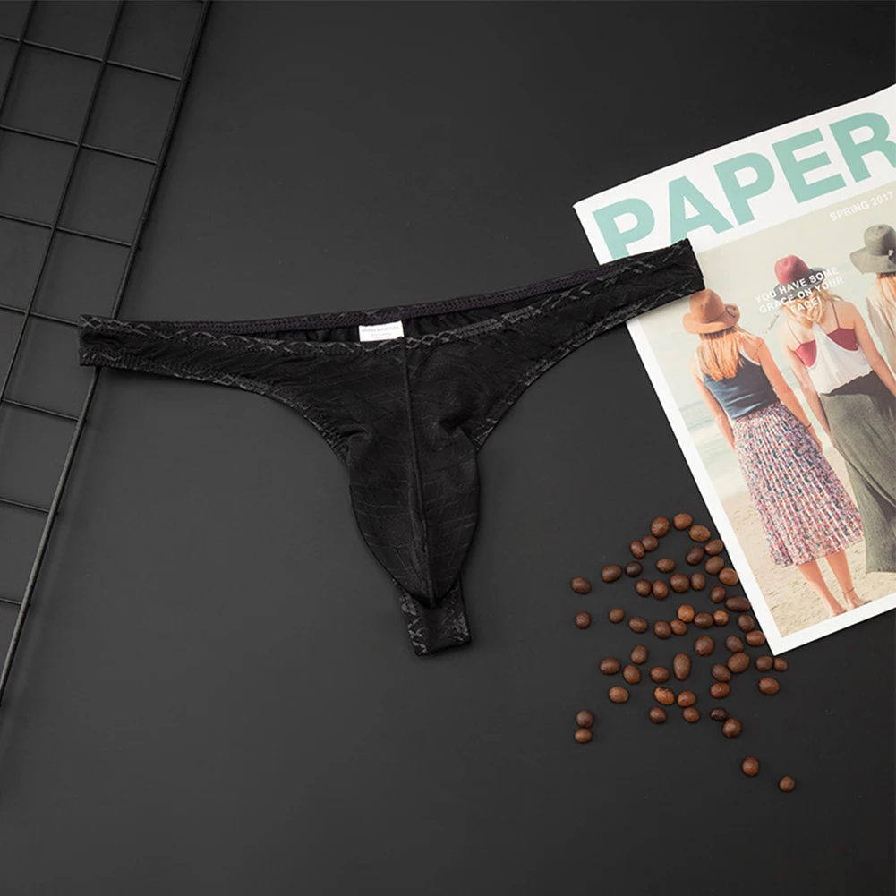 

Трусики, мужское нижнее белье, эластичные стринги, нижнее белье с низкой посадкой и низкой талией, полиэстер, для похудения, мягкая эластичная мода