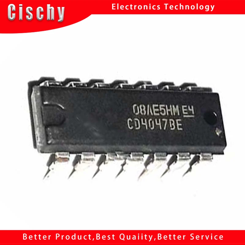 

5 шт. CD4047BE DIP14 CD4047 DIP 4047BE Новый и оригинальный IC