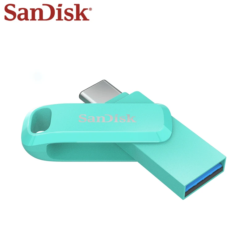 

Портативный флеш-накопитель SanDisk Ultra Dual Drive DDC3 USB3.2 с скоростью до 400 МБ/с, вращающийся, 2-в-1, USB, 64 ГБ, 128 ГБ, 256 ГБ, 512 ГБ