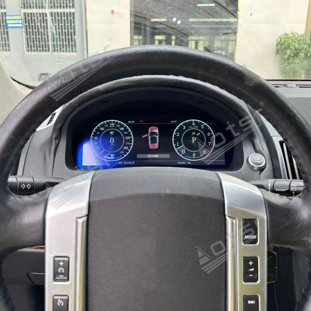 For Land Rover Freelander 2 LCD instrument panel 2007-2012 Digital Cluster Virtual Cockpit Multimedia Player Speed Meter Dashboa