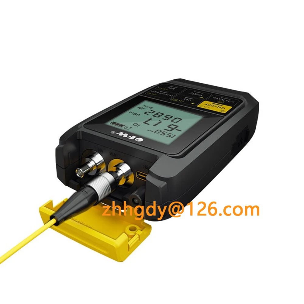 4in1OFW optical power meter OPM Led lamp visual fault locator network cable test optical fiber tester 5km 15km 30MW rechargeable