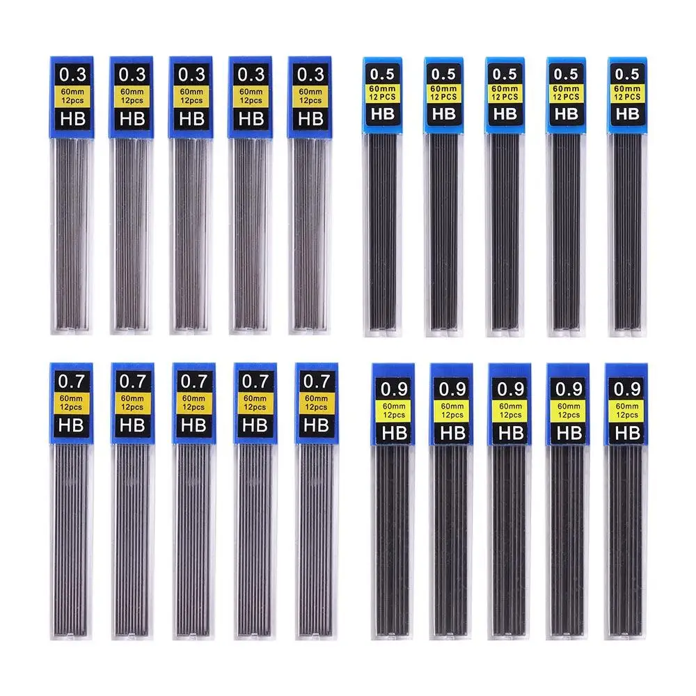 

Student Stationery 0.3mm 0.5mm 0.7mm 0.9mm Drawing Pencil Lead Refill Pencil Refill Automatic Pencil HB Pencil Refills