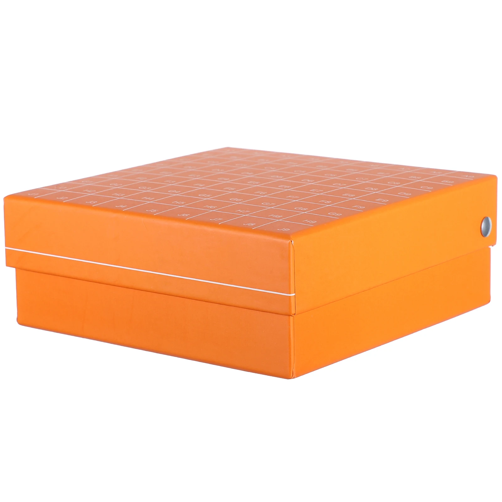 

81 Cells Tubes Storage Box Microcentrifuge Tube Container 1-5ml Test Tube Freezer Containers Lab Cryotube Holder PP Material