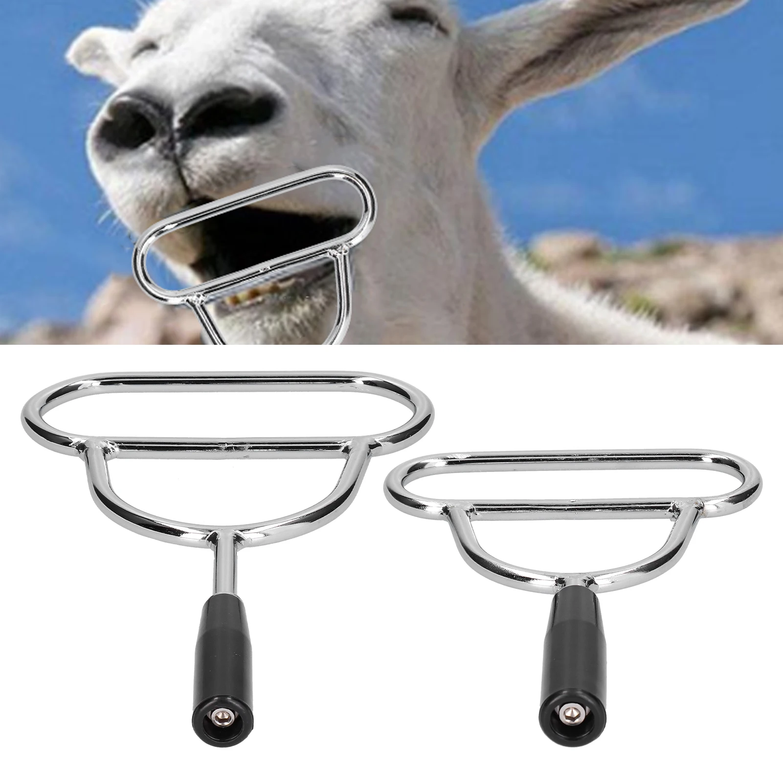 Veterinary Mouth Opener Medication Gastric Lavage Animals Mouth Gag for Animal Husbandry Breeding Industry Animals Mouth Gag