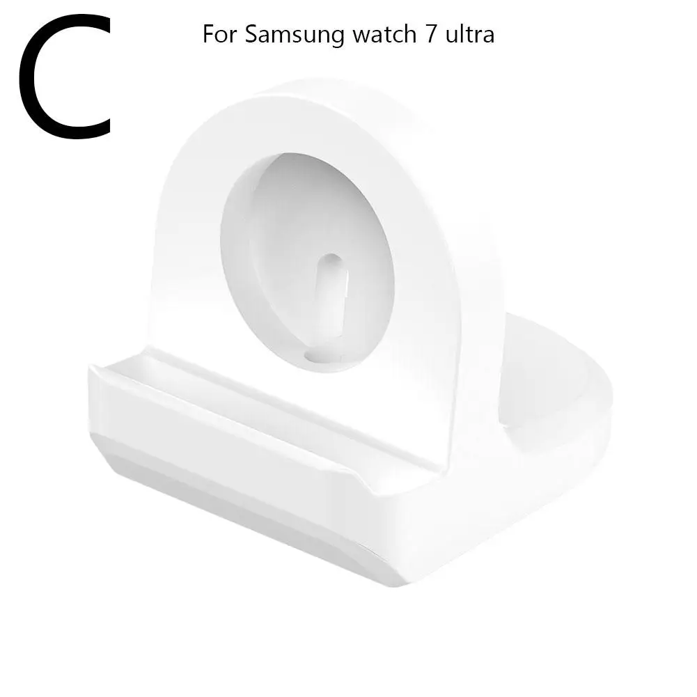 Wielokolorowa stacja ładująca do zegarka Samsung Galaxy Watch 7 Ultra Dock stojak na ładowarkę silikonowa stacja ładująca F9S8