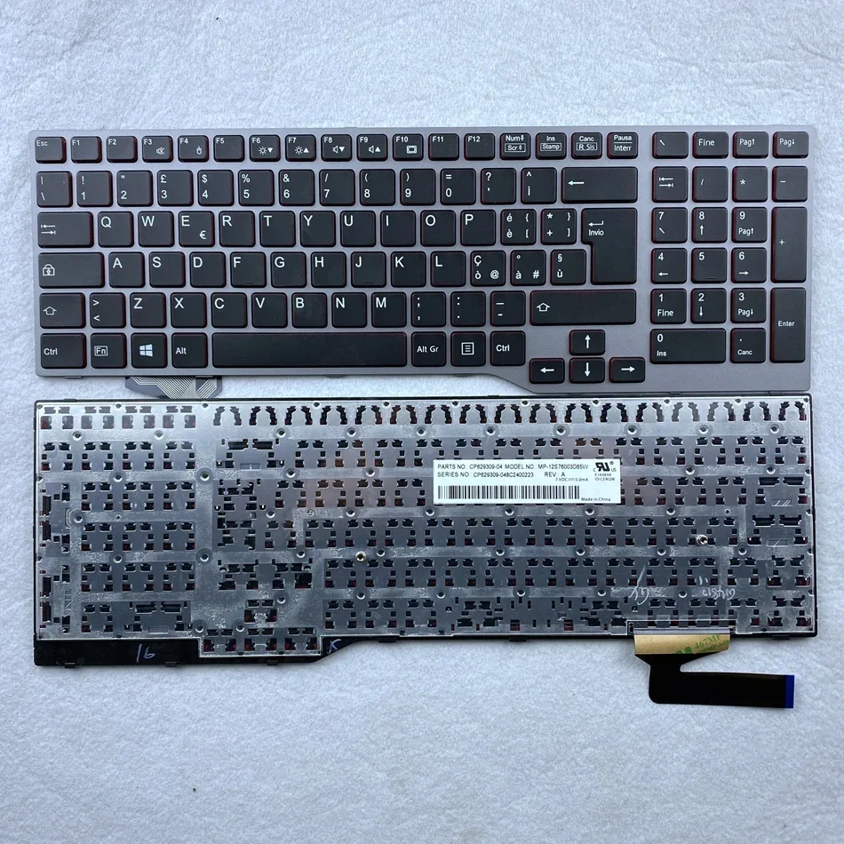 

Italian Laptop Keyboard For Fujistu E754 Lifebook E557 E753 E756 E554 E556 CELSIUS H730 H760 H770 Series IT Layout