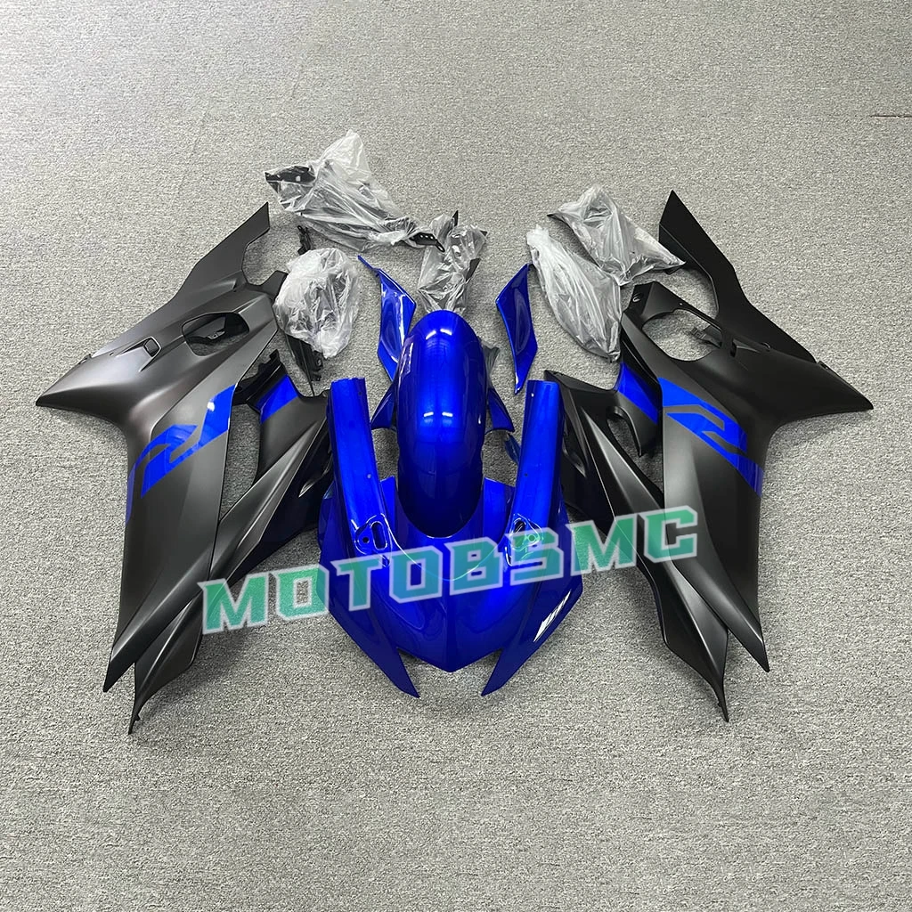 Painted Full Fairing for YZFR6 2017 2018 2019 2020 2021 YAMAHA Injection YZF-R6 17-23 ABS Plastic Blue Black Motorcycle Parts